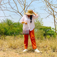 Load image into Gallery viewer, Wildflower Swing Up Sling Bag for Women- Stylish, hand crafted & trendy