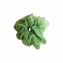 Load image into Gallery viewer, Wildflower Green Sangria Scrunchies - Pack of 7-5