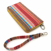 Load image into Gallery viewer, Wildflower Long Wallets for Women - detachable wristlet