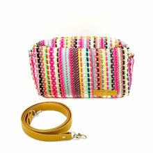 Load image into Gallery viewer, Wildflower Candy Cane Vanity Sling Bag for Women-strap