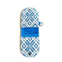 Load image into Gallery viewer, Wildflower Blue Cheese Card Holder - Holds upto 10 cards-10