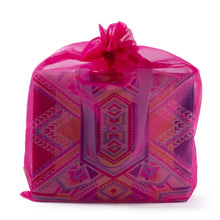 Load image into Gallery viewer, Wildflower Color Bomb Tote Bag for Women-packaging