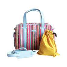 Load image into Gallery viewer, Wildflower Once in Blue Moon - Weekender Travel Bag for Women