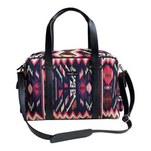 Load image into Gallery viewer, Wildflower Soho Boho Weekender Travel Bag for Women