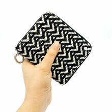 Load image into Gallery viewer, Wildflower Mini Wallet for Women-size-reference