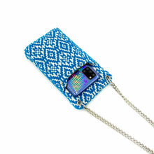 Load image into Gallery viewer, Wildflower Blue Brigade Sling Wallet for Women-front4