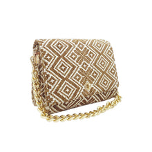 Load image into Gallery viewer, Wildflower Swing Joy Sling Bag for Women- Hand crafted with thick Woven Jacquard Fabric