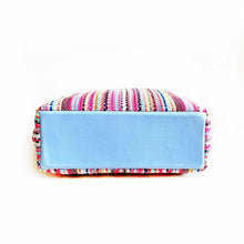 Load image into Gallery viewer, Wildflower Candy Cane Shopper Tote Bag for Women-base