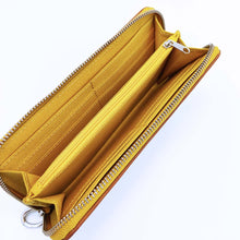 Load image into Gallery viewer, Wildflower Caramel Long Wallet for Women