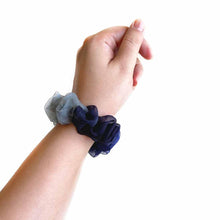 Load image into Gallery viewer, Wildflower Blueberry Scrunchies - Pack of 7-5