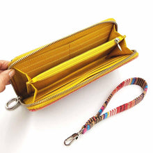 Load image into Gallery viewer, Wildflower Long Wallets for Women - interior
