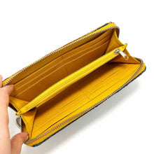 Load image into Gallery viewer, Wildflower Long Wallets for Women - Little Linear - interior close up