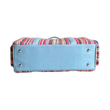 Load image into Gallery viewer, Wildflower Once in Blue Moon - Weekender Travel Bag for Women