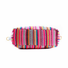 Load image into Gallery viewer, Wildflower Candy Cane Weekender Handbag for Women-base