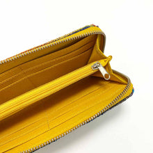 Load image into Gallery viewer, Wildflower Long Wallets for Women - Little Linear - interior closeup 2