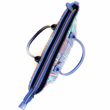 Load image into Gallery viewer, Wildflower Little Linear Laptop Bag for Women - Office Tote-topview