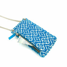 Load image into Gallery viewer, Wildflower Blue Brigade Sling Wallet for Women-back3