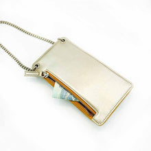 Load image into Gallery viewer, Wildflower Metallic Mojo Sling Wallet for Women-back4