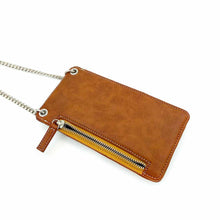 Load image into Gallery viewer, Wildflower Caramel Sling Wallet for Women-back3