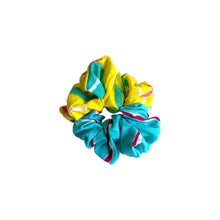 Load image into Gallery viewer, Wildflower™ Maine Pyar Kiya Cotton Scrunchies - Pack of 7-8
