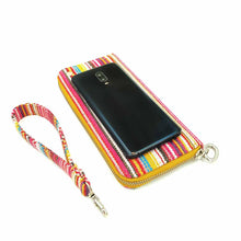 Load image into Gallery viewer, Wildflower Long Wallets for Women-size-reference-1