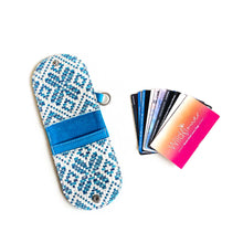 Load image into Gallery viewer, Wildflower™ Little Linear Laptop Tote Bag, Rangeen Phool Scrunchies, & Blue Cheese Card Holder - Combo