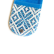 Load image into Gallery viewer, Wildflower™ Little Linear Laptop Tote Bag, Rangeen Phool Scrunchies, & Blue Cheese Card Holder - Combo