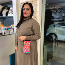 Load image into Gallery viewer, Wildflower Shooting Star Sling Wallet for Women - Wildflower