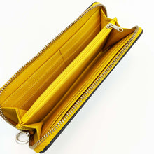 Load image into Gallery viewer, Wildflower Truffle Long Wallet for Women-internal-zip2
