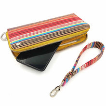 Load image into Gallery viewer, Wildflower Long Wallets for Women - size reference2
