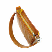 Load image into Gallery viewer, Wildflower Caramel Shoulder Sling Bag for Women-top-view
