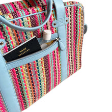 Load image into Gallery viewer, Wildflower Once in Blue Moon - Weekender Travel Bag for Women
