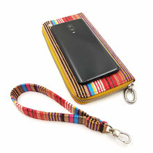 Load image into Gallery viewer, Wildflower Long Wallets for Women - size reference
