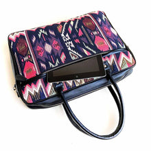 Load image into Gallery viewer, Wildflower Mountain Meadows Laptop Bag for Women-back-pocket
