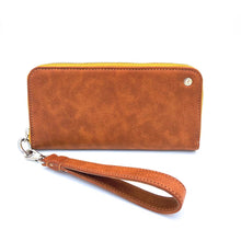 Load image into Gallery viewer, Wildflower Caramel Long Wallet for Women
