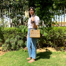 Load image into Gallery viewer, Wildflower™ Hello Sunshine Handbag, Ukiyo Infinity Sling Bag, &amp; Rangeen Phool Scrunchies - Combo
