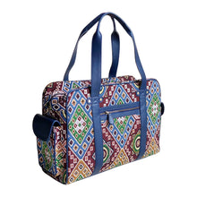 Load image into Gallery viewer, Wildflower Midnight at Magnolia Weekender Travel Bag for Women
