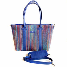 Load image into Gallery viewer, Wildflower Little Linear Laptop Bag for Women - Office Tote-withstrap
