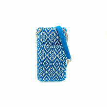 Load image into Gallery viewer, Wildflower Blue Brigade Sling Wallet for Women-front
