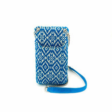 Load image into Gallery viewer, Wildflower Blue Brigade Sling Wallet for Women-front2
