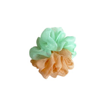 Load image into Gallery viewer, Wildflower Double Sheer Scrunchies - Pack of 7-4
