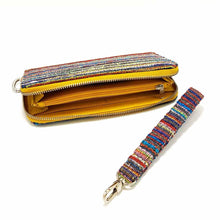 Load image into Gallery viewer, Wildflower Long Wallets for Women - Little Linear - interior
