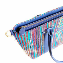 Load image into Gallery viewer, Wildflower Little Linear Laptop Bag for Women - Office Tote-closeup
