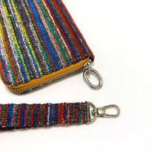 Load image into Gallery viewer, Wildflower Long Wallets for Women - Linear Little - metal accessories
