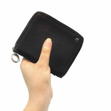 Load image into Gallery viewer, Wildflower Mini Wallet for Women-size-reference
